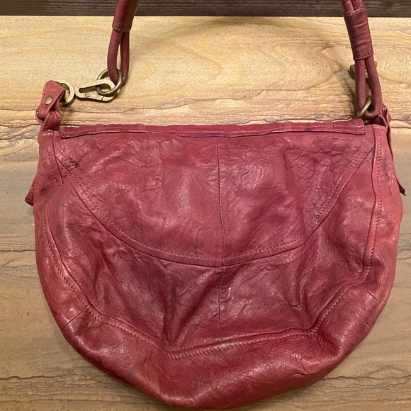 ABS Allen Schwartz Half Moon Leather Bag - Picture 4 of 8